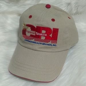 RARE! NWOT Imperial Tobacco Commonwealth Brand Velcro Back Hat